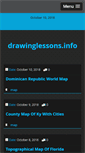 Mobile Screenshot of drawinglessons.info